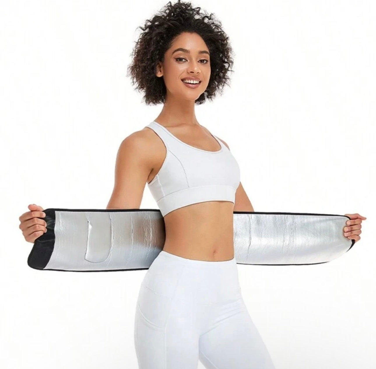 Waist Trainer Belt, Waist Trimmer Sauna Sweat, Workout Fitness Belts/Gym